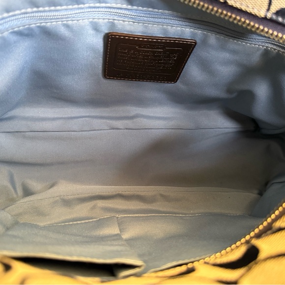 EUC Coach Denim Patchwork Tote 2009 - Picture 5 of 16